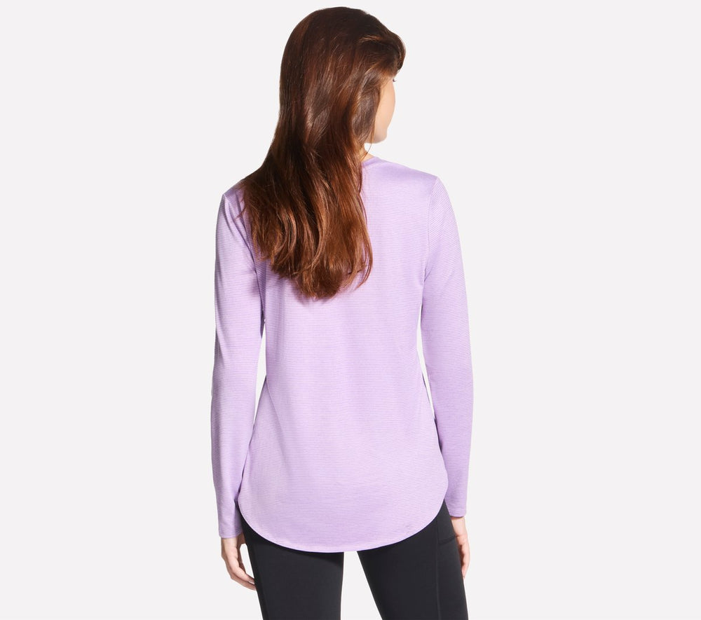 Skechers GO DRI Swift Stripe Long Sleeve - Women