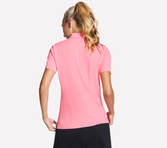 Skechers GO GOLF Short Sleeve Birdie Zip Front Polo - Women