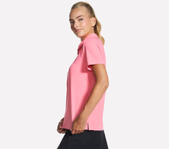 Skechers GO GOLF Short Sleeve Birdie Zip Front Polo - Women