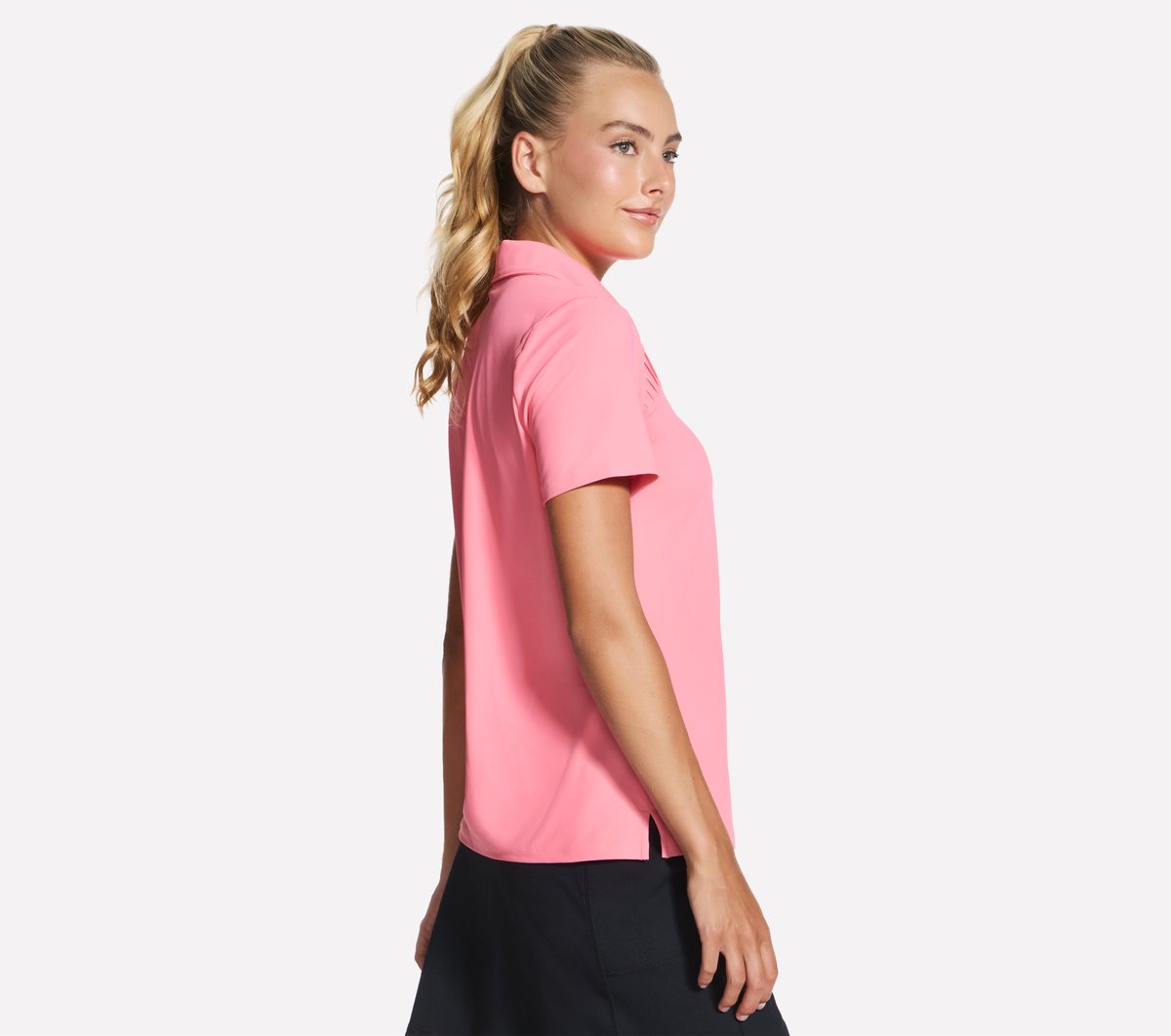 Skechers GO GOLF Short Sleeve Birdie Zip Front Polo - Women