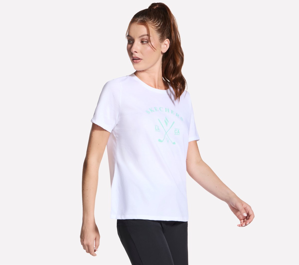 Skechers Tee Time Short Sleeve Tee - Women