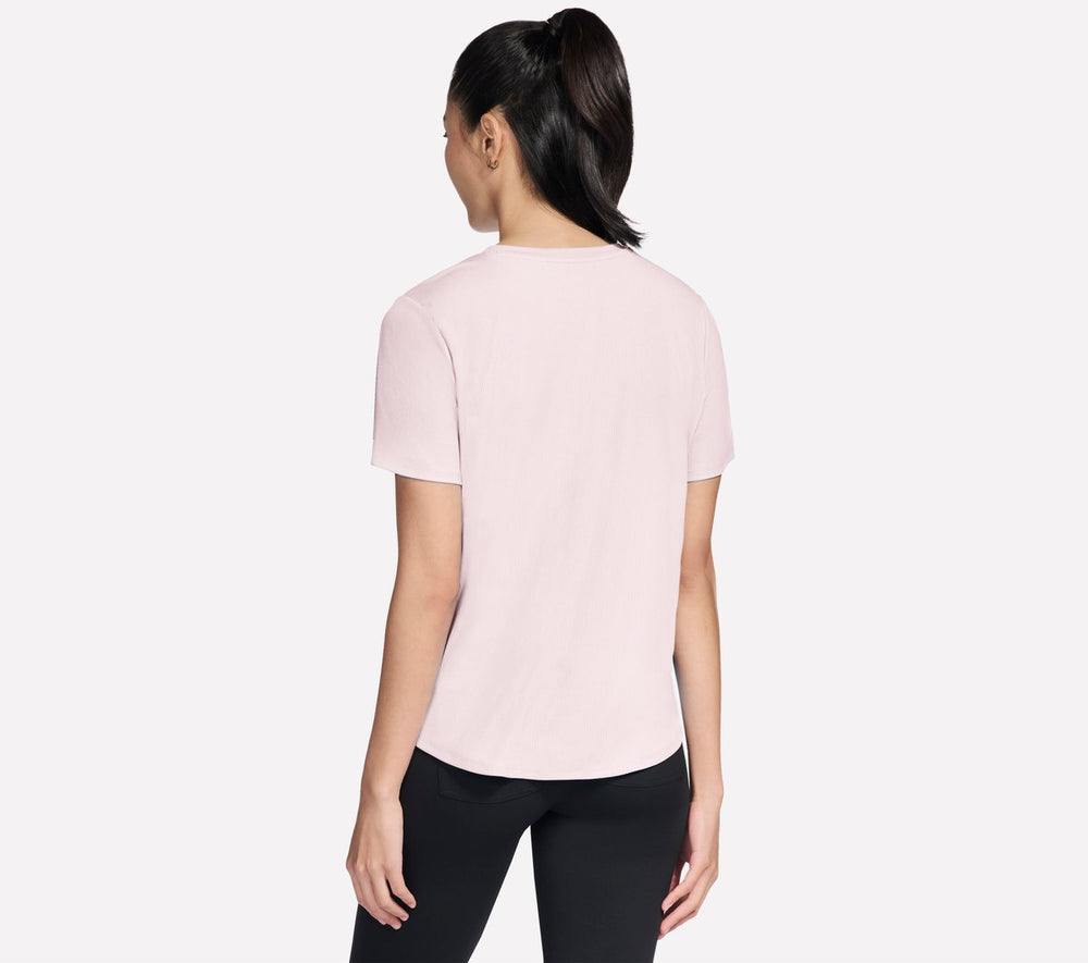 Skechers GO WALK Luxe Rib Tee - Women
