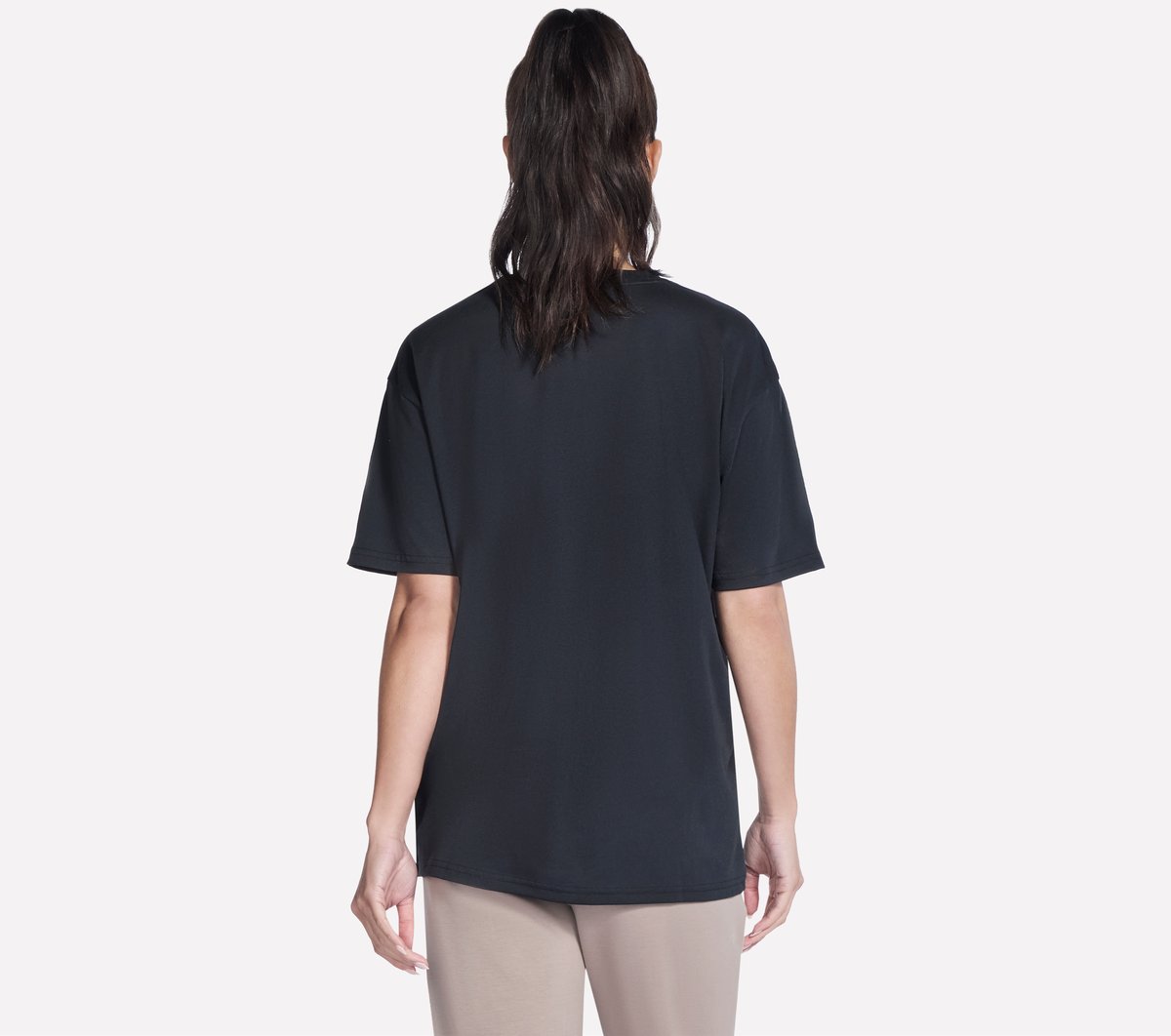 Skechers Script Diamond Studded Short Sleeve Tee - Women