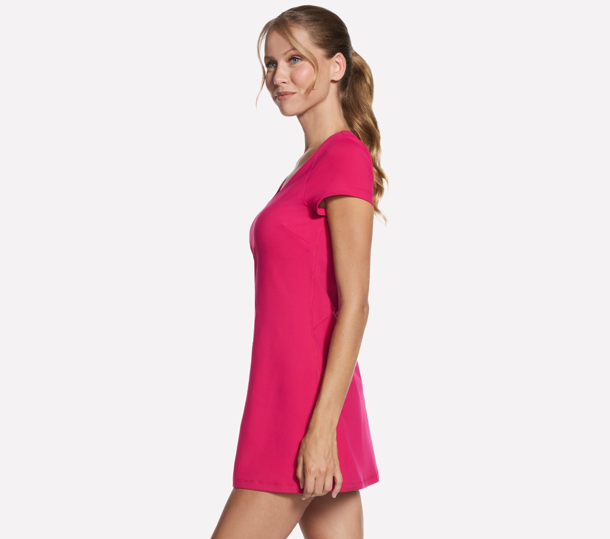 Skechers GO WALK Scoop Short Sleeve Dress - Women