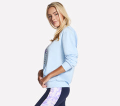 Skechers Floral Diamond Pullover Hoodie - Women