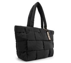 Skechers Quilted Checkered Shopper Bag - Women|Kids|Clothing