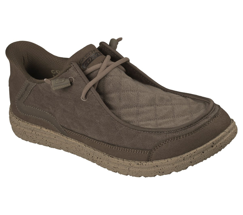 Skechers Slip-ins Relaxed Fit: Melson - Cozy Fit Diamond Moc - Men