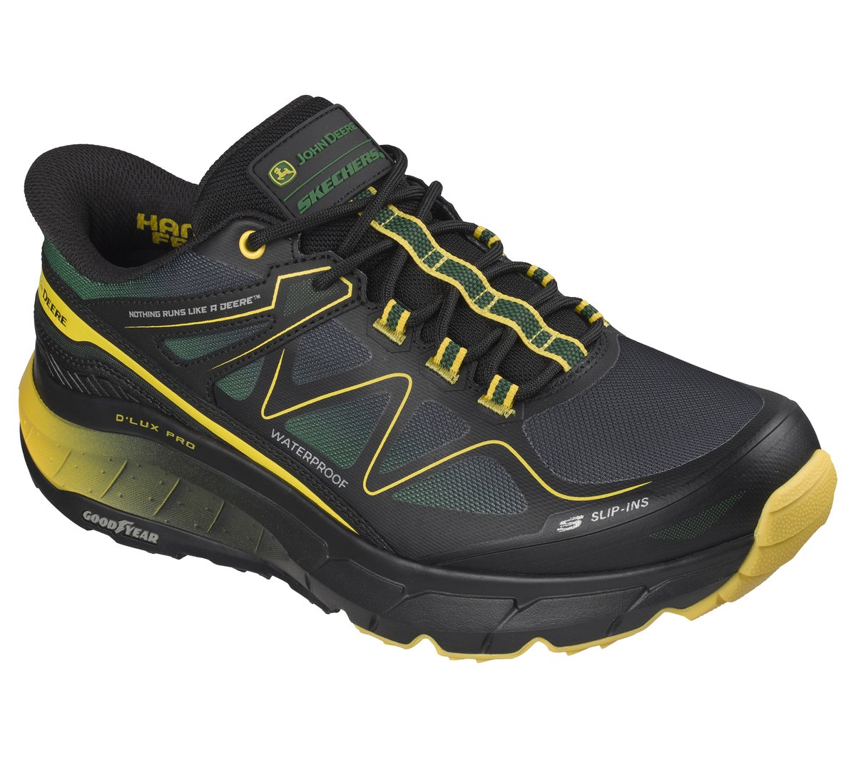 Skechers Slip-ins John Deere Waterproof Relaxed Fit: D'Lux Pro - Reel Cutting - Men