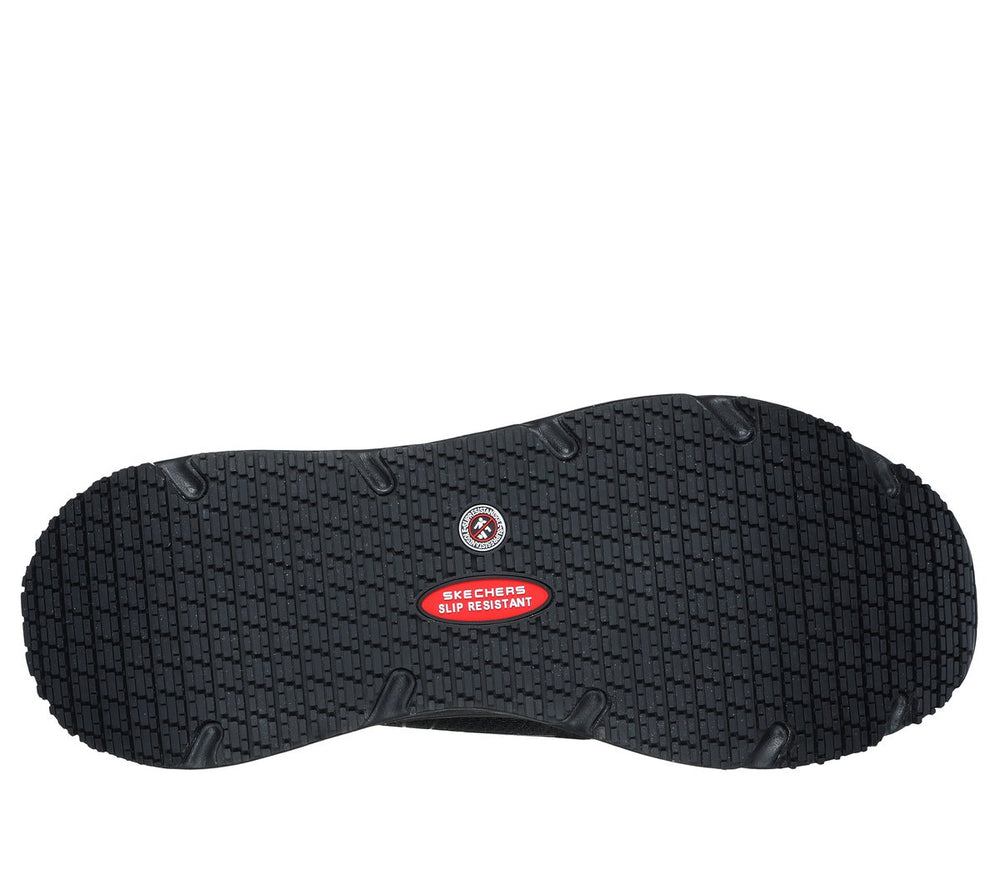 Skechers Slip-ins Work Slip-Resistant Relaxed Fit: Max Cushioning Elite - Remmal - Men