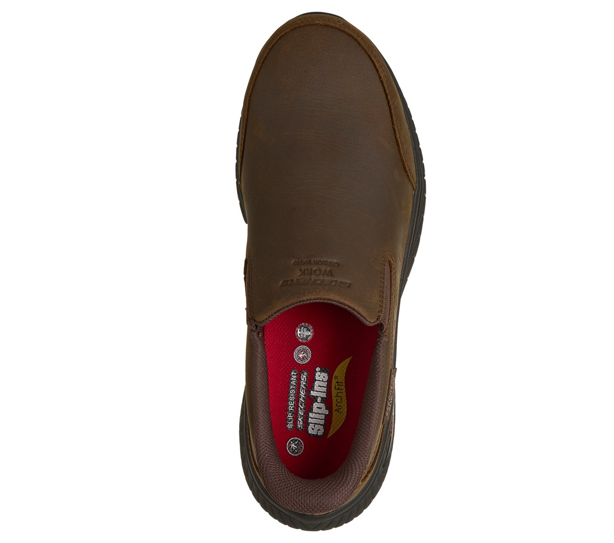 Skechers Slip-ins Work Slip-Resistant: Arch Fit Crosser - Men