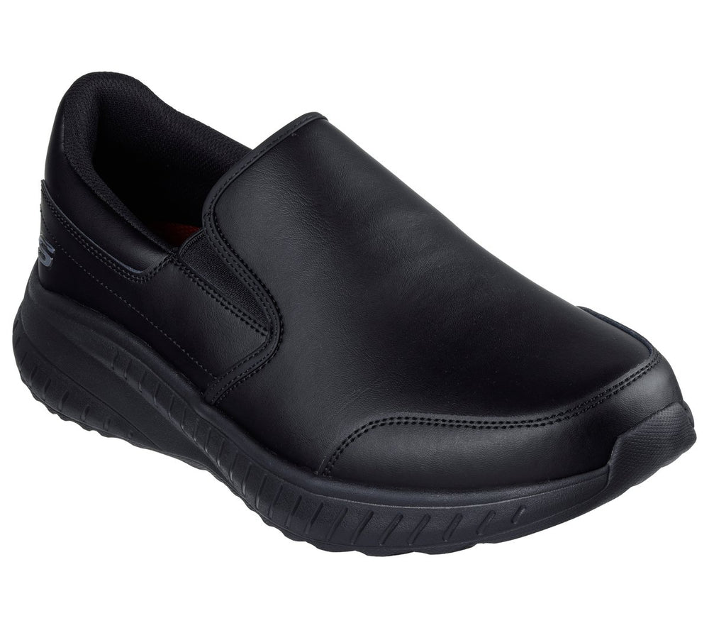 Skechers Work Slip-Resistant Relaxed Fit: Squad Chaos - Rockrath - Men