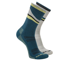 Skechers 2 Pack Men's Crew Trail Socks - Men|Clothing