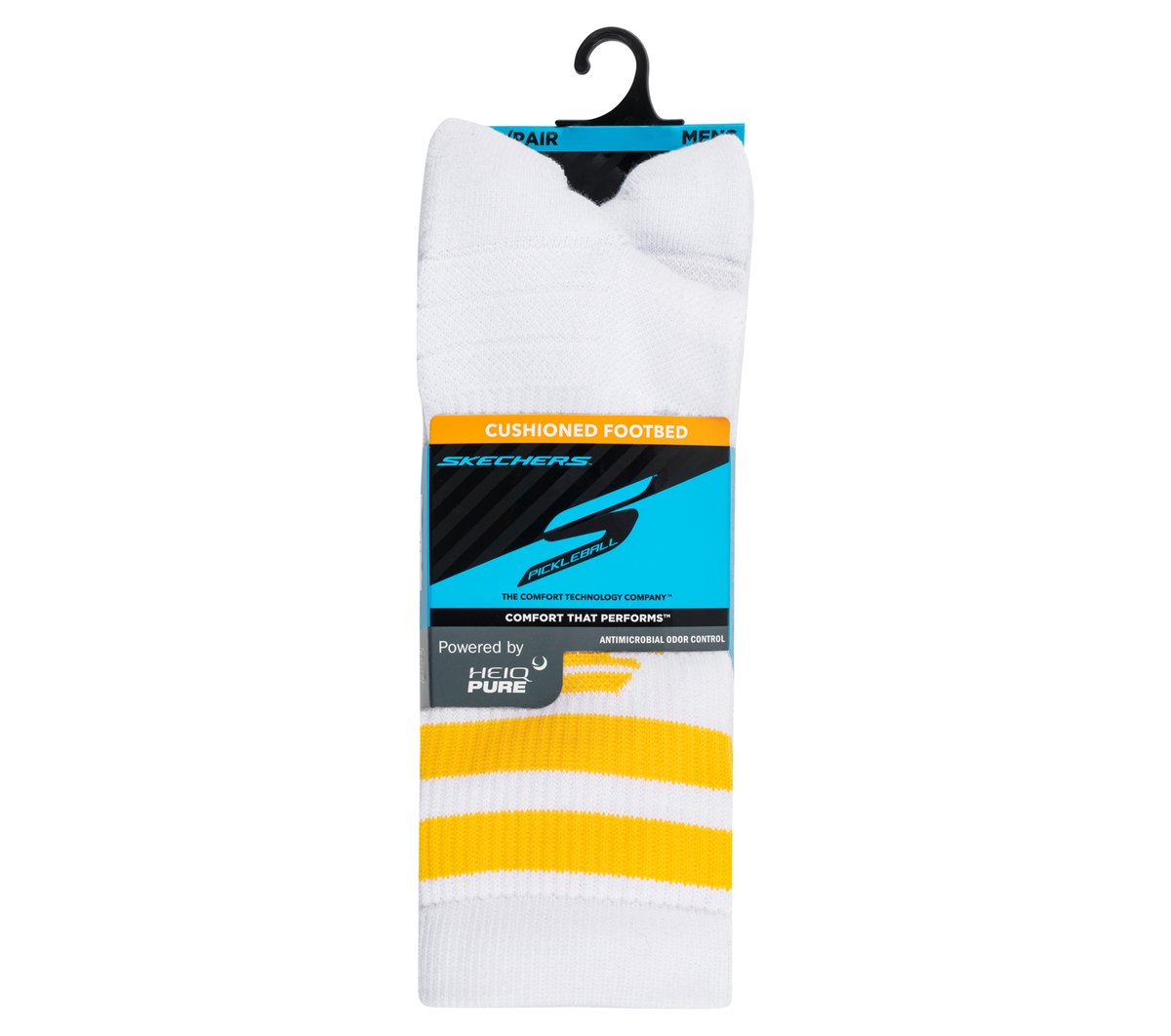 Skechers 3 Pack Performance Pickleball Crew Socks - Men|Clothing