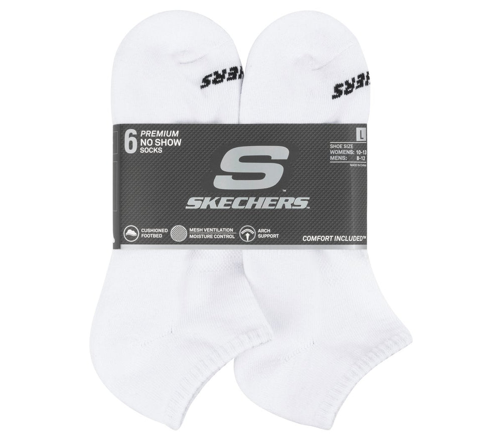 Skechers 6 Pack Core Low Cut Large Socks - Men|Clothing
