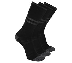 Skechers 3 Pack Men's Reflective Performance Crew Socks - Men|Clothing