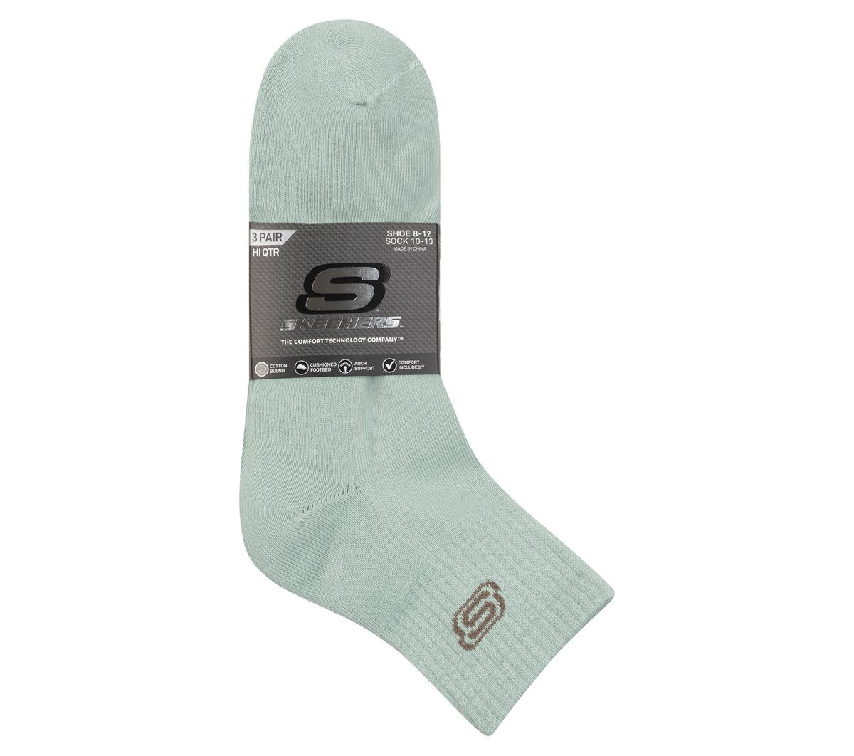 Skechers 3 Pack Men's Lifestyle Quarter Socks - Men|Clothing