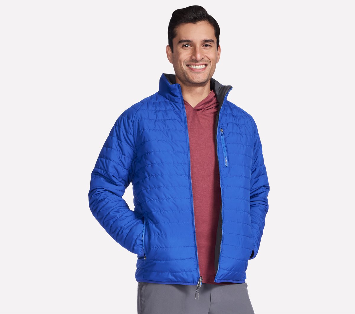 Skechers GO SHIELD Cozy Fit Altitude Reversible Jacket - Men