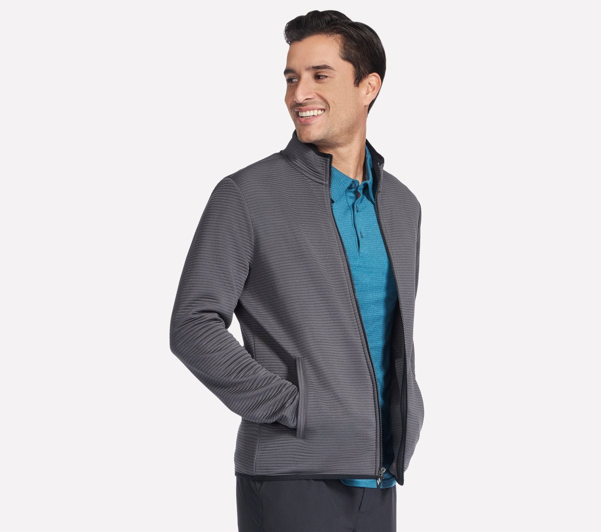 Skechers The Hoodless Hoodie Ottoman Jacket - Men