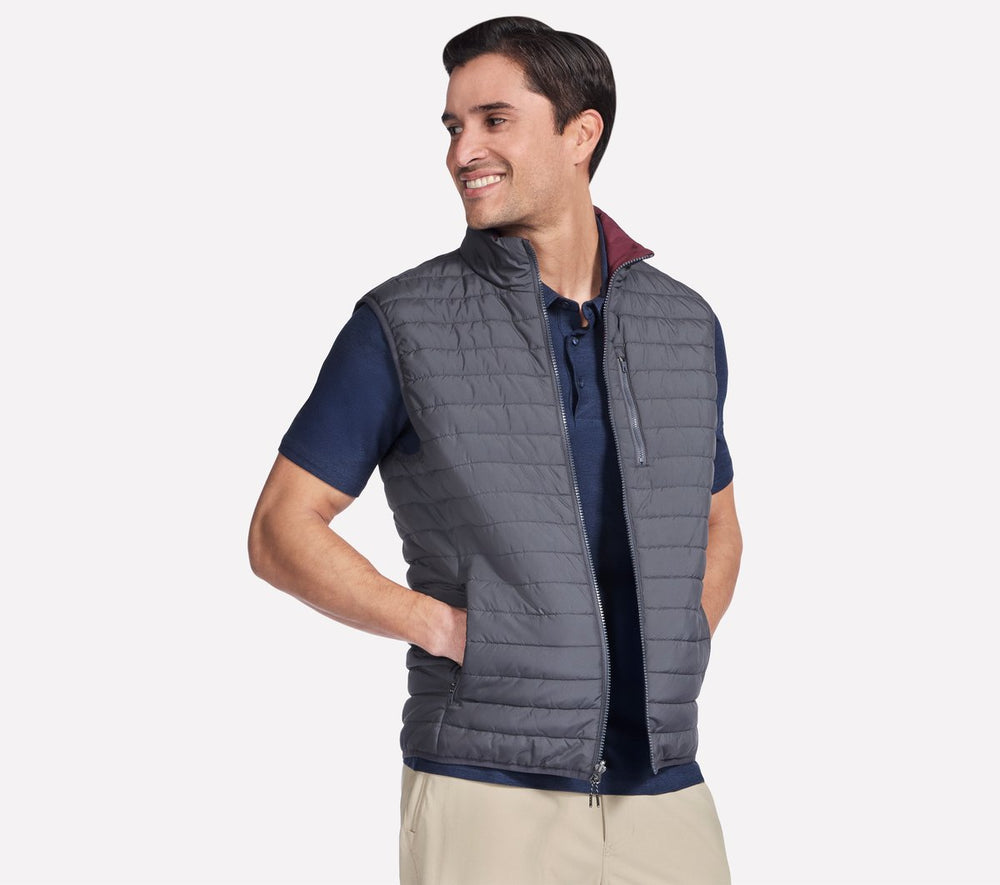 Skechers GO SHIELD Cozy Fit Altitude Reversible Vest - Men