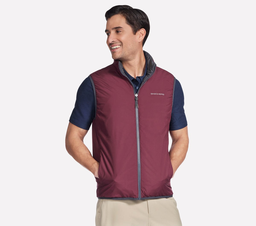 Skechers GO SHIELD Cozy Fit Altitude Reversible Vest - Men