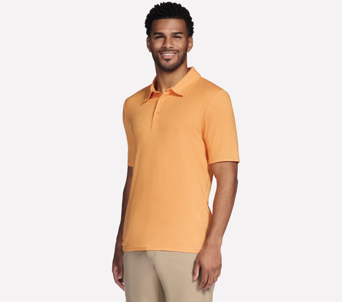 Skechers GO GOLF GO DRI All Day Stripe Polo - Men