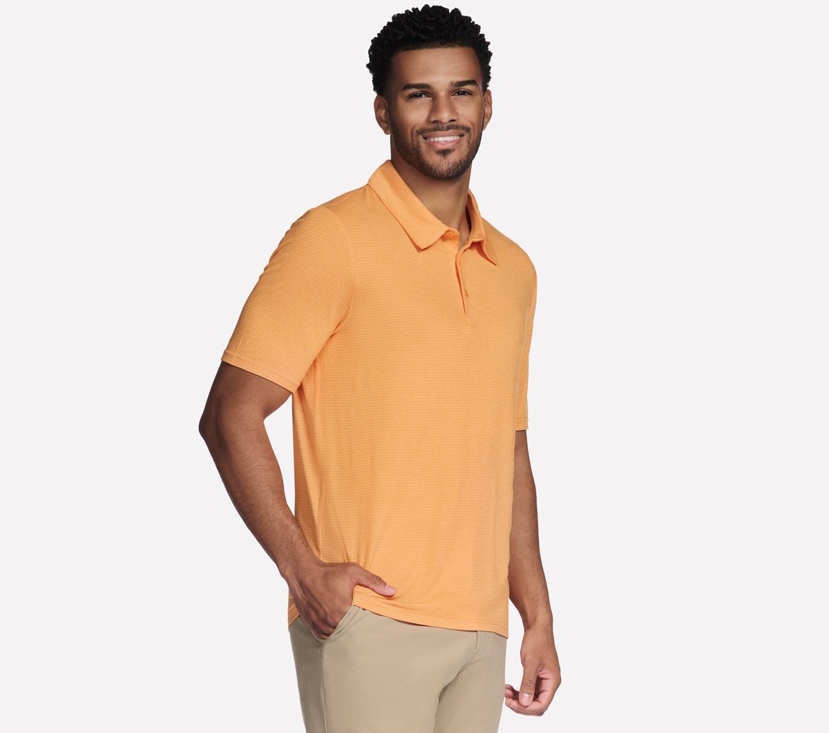 Skechers GO GOLF GO DRI All Day Stripe Polo - Men