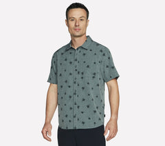 Skechers The GO WALK Air Printed Short Sleeve Shirt - Men