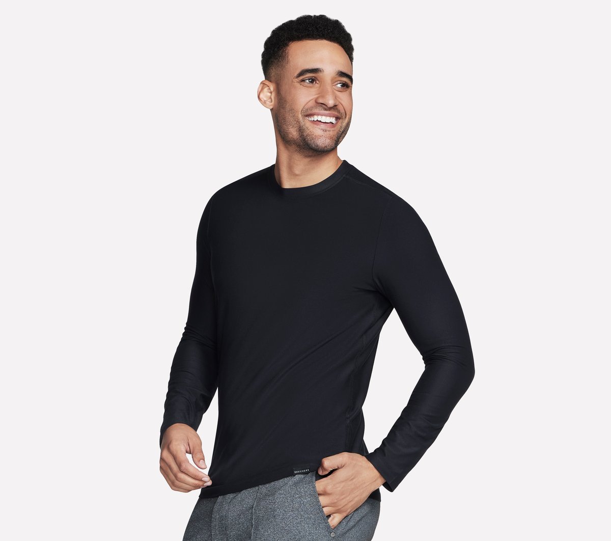 Skechers GO DRI All Day Long Sleeve Tee - Men