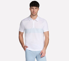 Skechers GO DRI Charge Palm Stripe Polo - Men