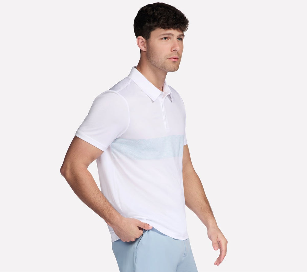 Skechers GO DRI Charge Palm Stripe Polo - Men