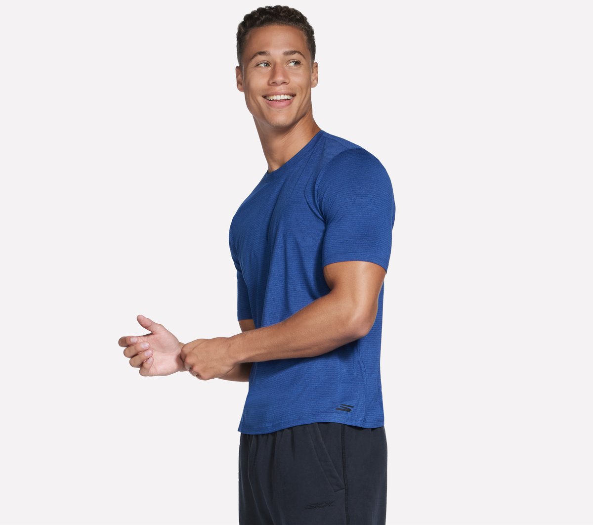 Skechers GO DRI All Day Stripe Tee - Men