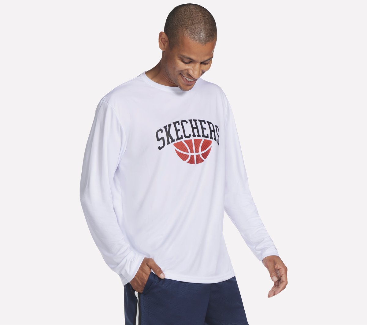 Skechers Hoops Long Sleeve Tee - Men