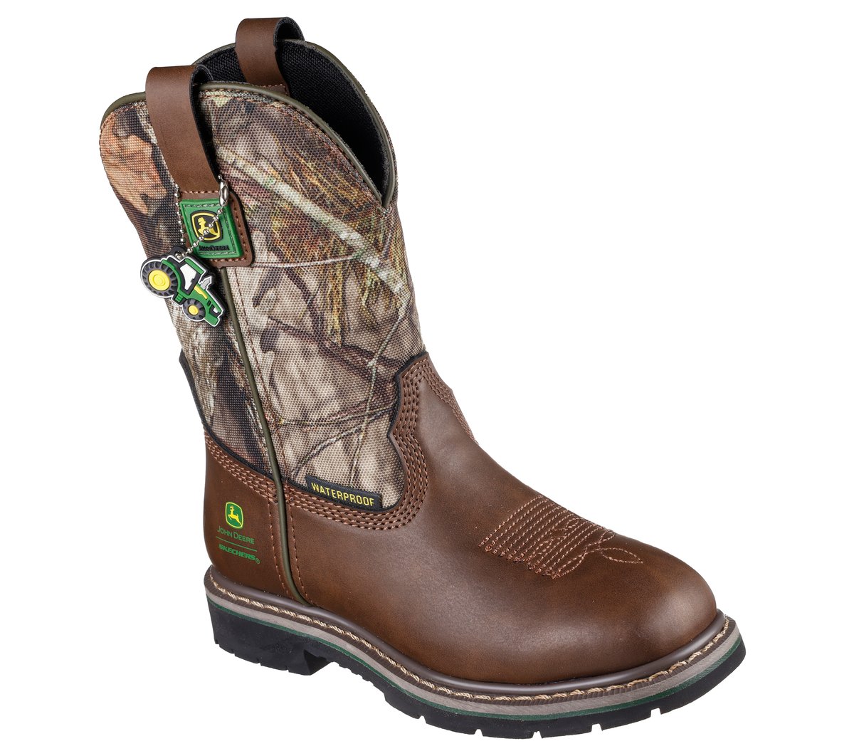 Skechers John Deere Waterproof: Rowood - Moss Canyon - Kids