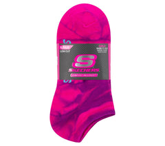 Skechers 6 Pack Girls' Tie Dye Fashion Socks - Kids|Clothing