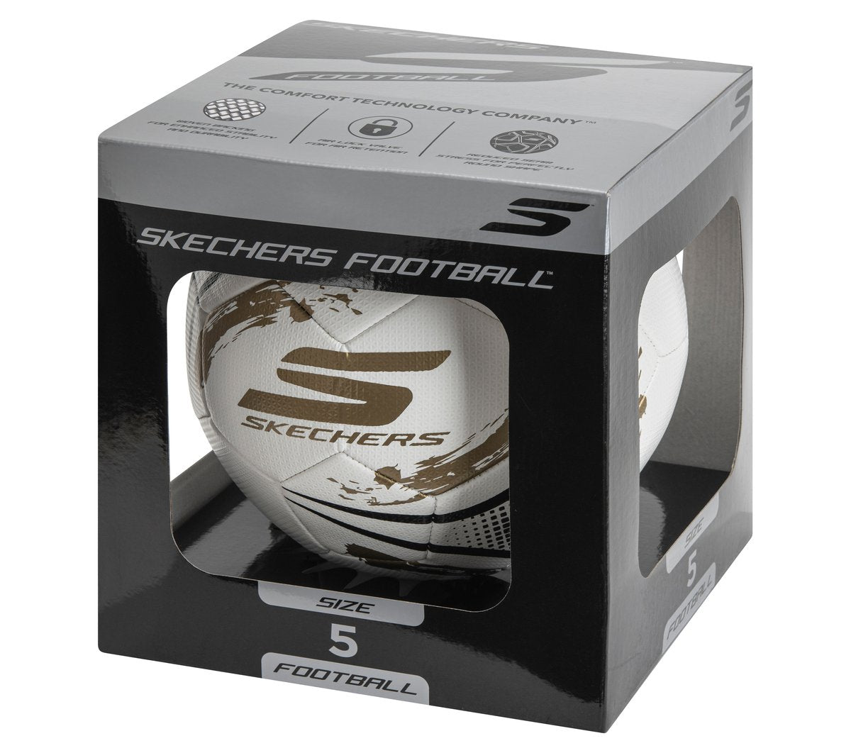 Skechers Hex Brushed Size 5 Soccer Ball - Clothing