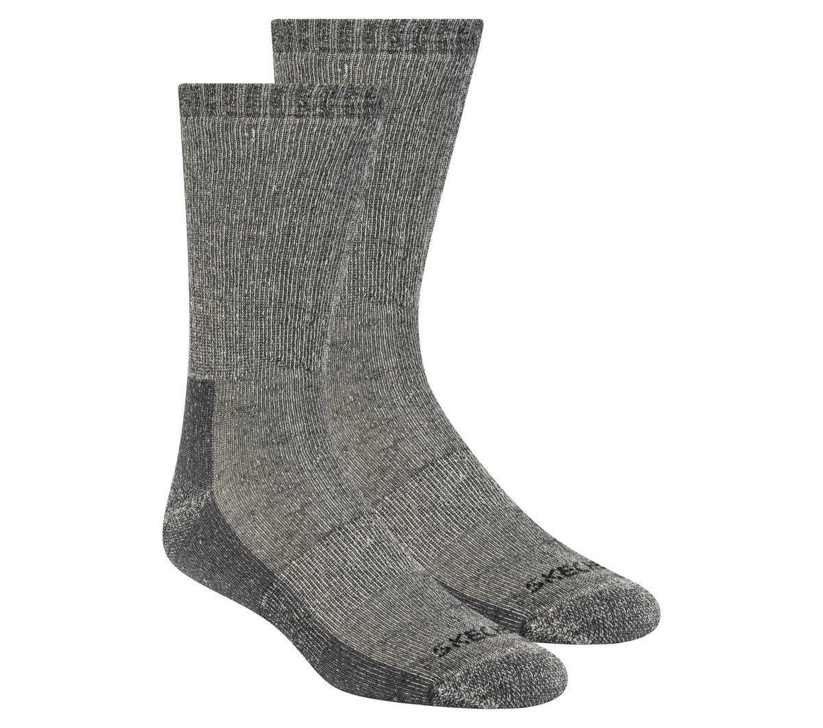 Skechers 2 Pack Men's Crew Wool Socks - Clothing