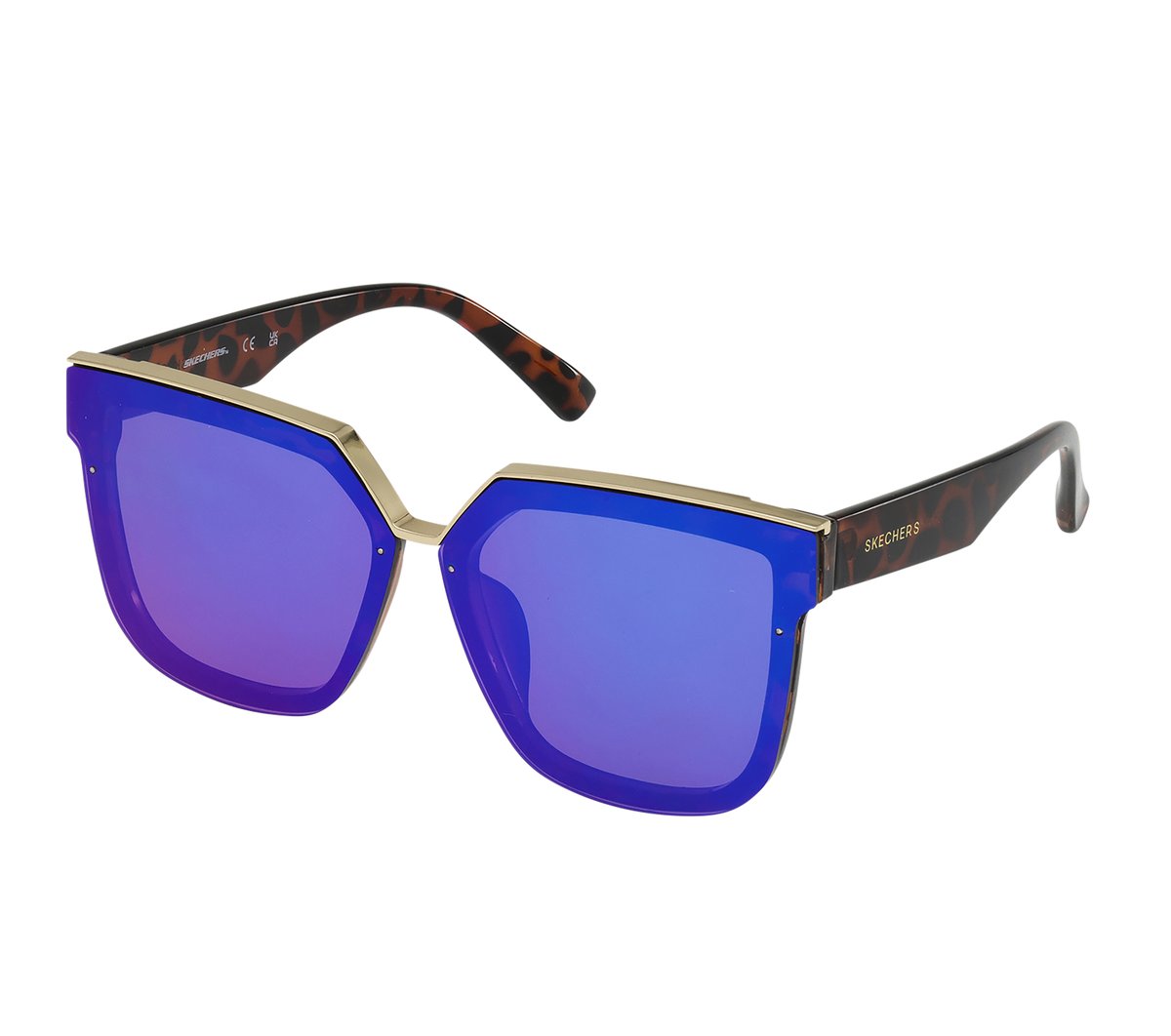 Skechers Square Mirrored Sunglasses - Clothing