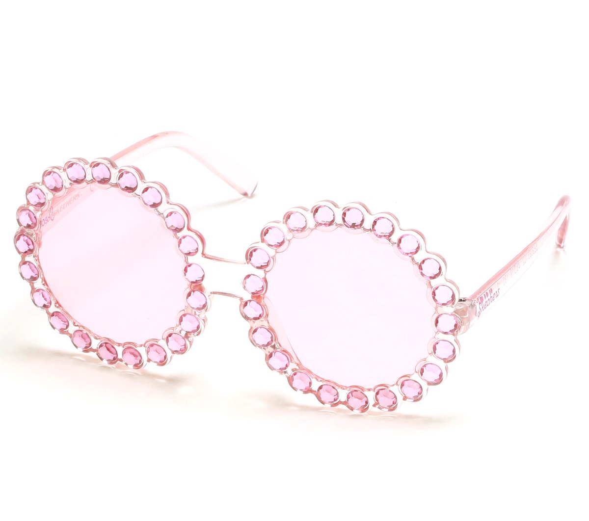 Skechers Round Rhinestone Sunglasses - Clothing