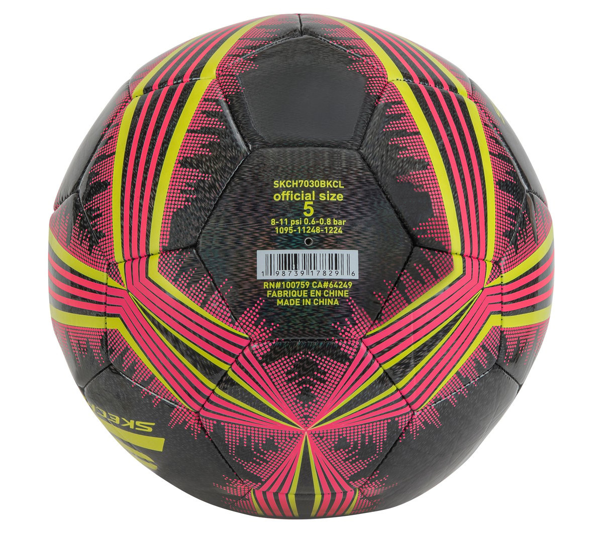 Skechers Hex Multi Mini Stripe Size 5 Soccer Ball - Clothing