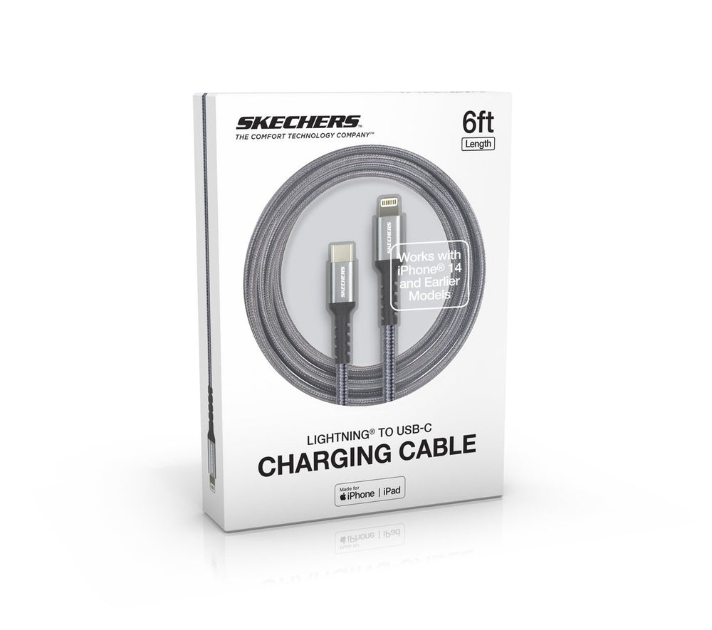 Skechers Lightning to USB-C Charging Cable - Clothing