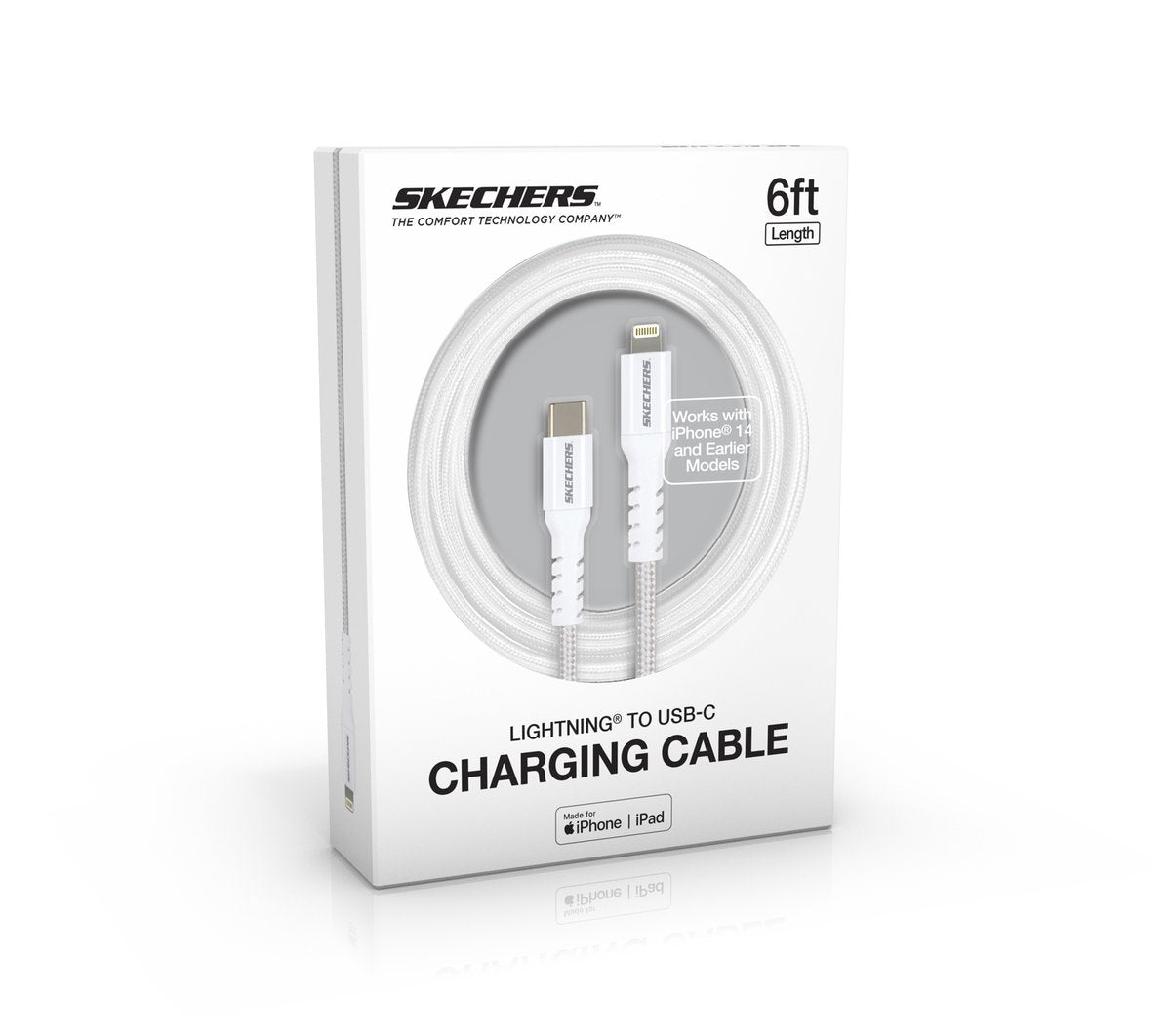 Skechers Lightning to USB-C Charging Cable - Clothing
