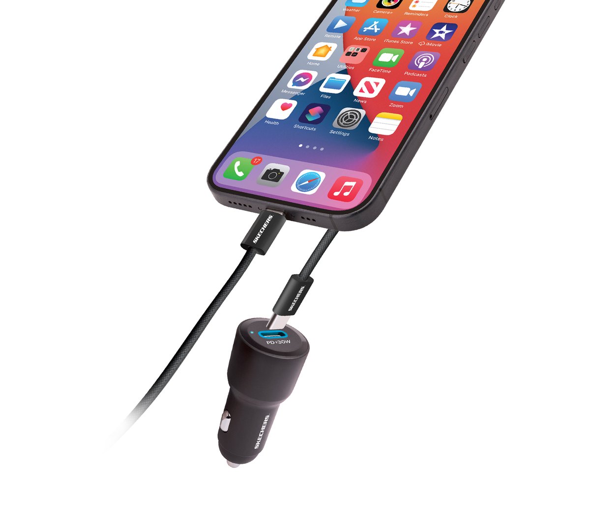 Skechers 30W USB-C Car Charging Kit - Clothing