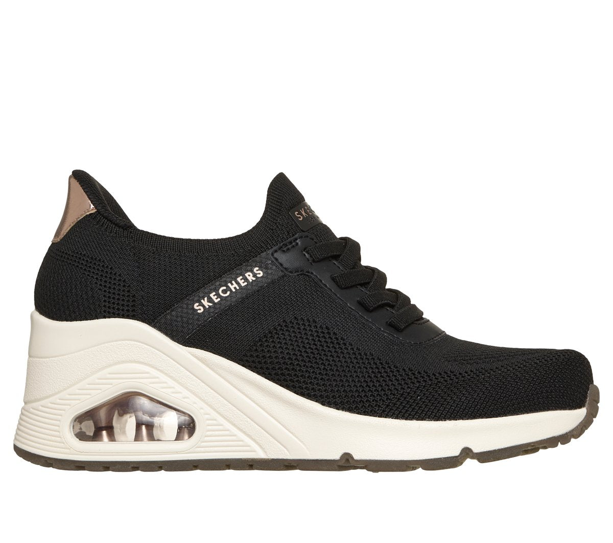 Skechers Slip-ins: UNO Wedge - Slip N Knit - New Arrivals